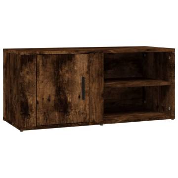 TV Cabinet Smoked Oak - Stylish & Practical Design