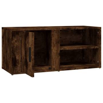 TV Cabinet Smoked Oak - Stylish & Practical Design