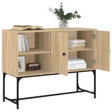 Sideboard Sonoma Oak - Industrial Storage Solution | Hipo Market