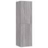 Wall-mounted TV Cabinet Grey Sonoma - Stylish & Space-Saving