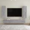 Wall-mounted TV Cabinet Grey Sonoma - Stylish & Space-Saving