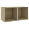 Sonoma Oak TV Cabinets - Stylish Dual Design 72x35 cm | HipoMarket