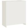 White Steel File Cabinet 79x40x90 cm - Organize Your Office