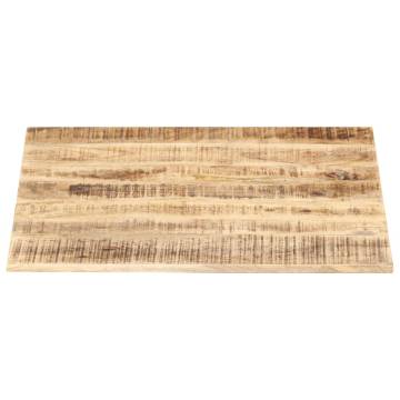 Table Top Solid Mango Wood 70x70cm - Durable & Stylish