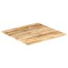 Table Top Solid Mango Wood 70x70cm - Durable & Stylish