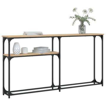 Console Table Sonoma Oak - Elegant & Stylish Entryway Furniture