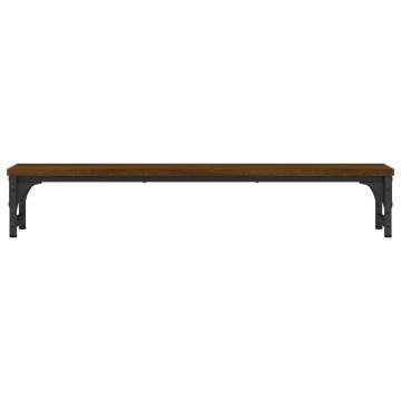 Monitor Stand Brown Oak - Ergonomic & Stylish Design