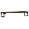 Monitor Stand Brown Oak - Ergonomic & Stylish Design