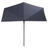 Madison Balcony Parasol Sun Wave 270x150 cm Grey | Durable & Stylish