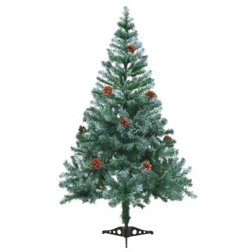 Frosted Pre-lit Christmas Tree with Ball Set - 150 cm | HipoMarket