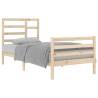 Solid Wood Bed Frame 90x200 cm - Stylish & Sturdy