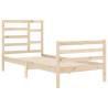 Solid Wood Bed Frame 90x200 cm - Stylish & Sturdy