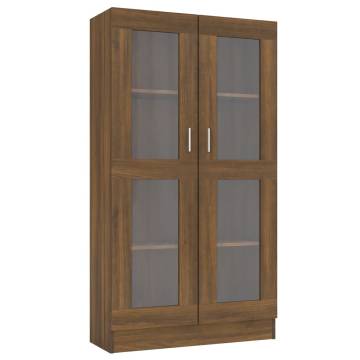 Vitrine Cabinet Brown Oak - Stylish Storage Solution | HiPoMarket