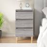 Bedside Cabinet Grey Sonoma 40x35x70 cm Engineered Wood Colour grey sonoma Quantity in Package 1 