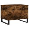 Elegant Smoked Oak Coffee Table | 60x44.5x45 cm