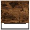 Elegant Smoked Oak Coffee Table | 60x44.5x45 cm