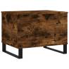 Elegant Smoked Oak Coffee Table | 60x44.5x45 cm