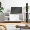 TV Cabinet High Gloss White 100x35x55 cm Engineered Wood Colour high gloss white Quantity in Package 1 