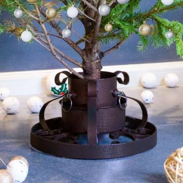 Antique Copper Christmas Tree Stand | 29x29x15.5 cm