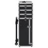 Make-up Trolley Aluminium Black - Organize Your Cosmetics