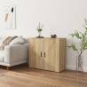 Sideboard Sonoma Oak - 80x33x70 cm Engineered Wood Storage