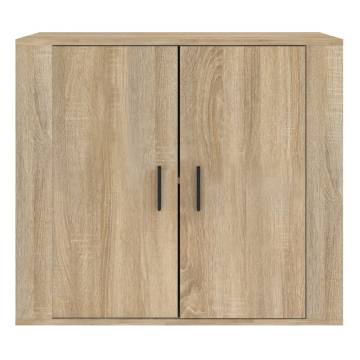 Sideboard Sonoma Oak - 80x33x70 cm Engineered Wood Storage