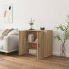 Sideboard Sonoma Oak - 80x33x70 cm Engineered Wood Storage