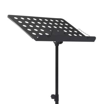 Adjustable Black Steel Music Book Stand - Hipomarket