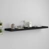 Floating Wall Shelf Black 120x23.5x3.8 cm MDF Colour black Size 120 x 23.5 x 3.8 cm Quantity in Package 1 Number of Pieces 