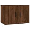 3 Piece TV Cabinet Set - Brown Oak Engineered Wood | HipoMarket