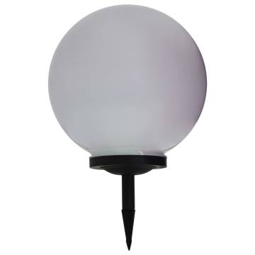 Outdoor Solar Lamp LED Spherical 40 cm RGB - Eco-Friendly Lighting