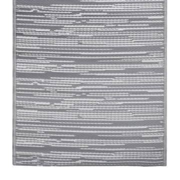 Stylish Grey Outdoor Carpet 120x180 cm | Home Decor