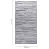 Stylish Grey Outdoor Carpet 120x180 cm | Home Decor