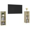 Stylish Sonoma Oak TV Cabinets - 2 pcs | HipoMarket