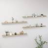 Wall Shelves 4 pcs Sonoma Oak 115x9x3 cm Colour sonoma oak Size 115 x 9 x 3 cm Quantity in Package 4 Number of Pieces 1 