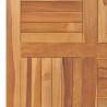 Table Top Solid Teak Wood - 80x80 cm | Durable & Rustic