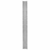 Durable 200 cm Galvanised Steel Garden Fence Posts - 10 pcs