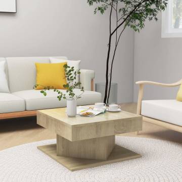 Sonoma Oak Coffee Table - Stylish & Functional | HipoMarket