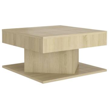 Sonoma Oak Coffee Table - Stylish & Functional | HipoMarket