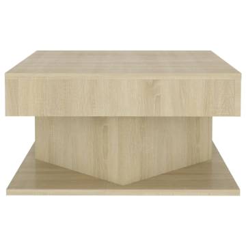 Sonoma Oak Coffee Table - Stylish & Functional | HipoMarket