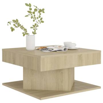 Sonoma Oak Coffee Table - Stylish & Functional | HipoMarket