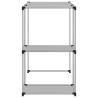 Storage Rack Over Washing Machine - Grey | 87x55x90.5 cm