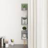 Wall Corner Shelf Grey Sonoma - 20x20x127.5 cm | HipoMarket