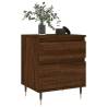 Stylish Brown Oak Bedside Cabinets - 2 pcs | Hipomarket UK