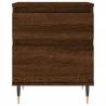 Stylish Brown Oak Bedside Cabinets - 2 pcs | Hipomarket UK