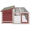 Rabbit Hutch Mocha - Solid Pine for Small Pets | HipoMarket