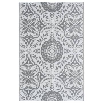 Light Grey Outdoor Carpet 120x180 cm - Stylish & Soft