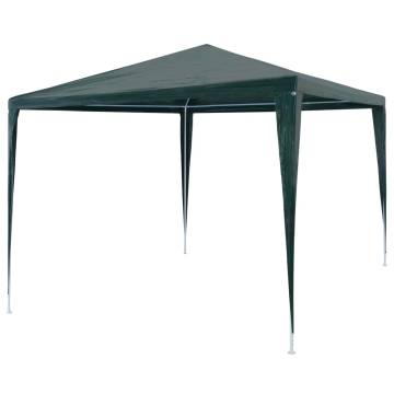 Party Tent 3x3 m PE Green - Perfect for Outdoor Gatherings