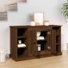 Brown Oak Sideboard - 100x35.5x60 cm Engineered Wood