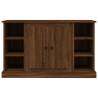 Brown Oak Sideboard - 100x35.5x60 cm Engineered Wood